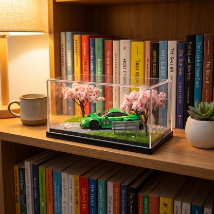 Cherry Blossom Diorama Car Model