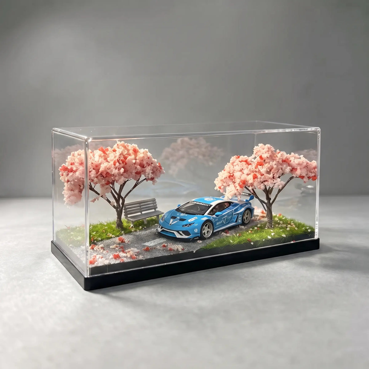 Cherry Blossom Diorama Car Model