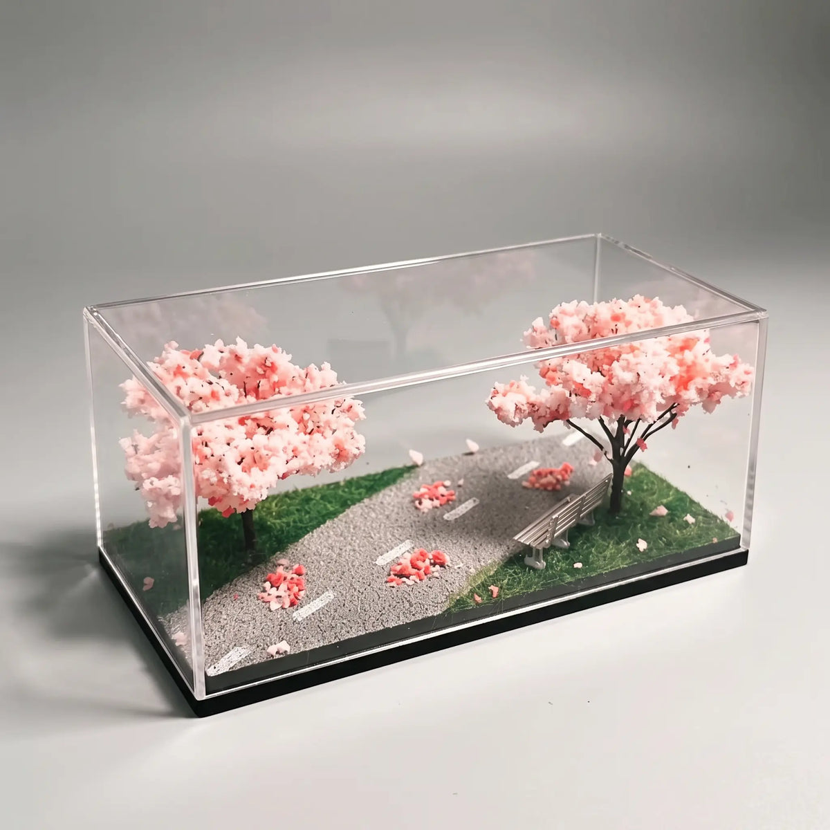 Cherry Blossom Diorama Car Model
